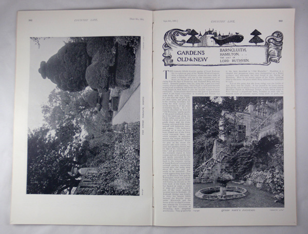 Barncluith, Hamilton, the Seat of Lord Ruthven