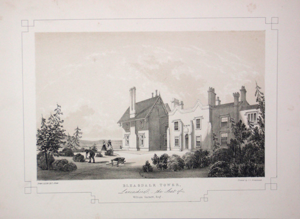 Bleasdale Tower, The Seat of William Garnett, Esq