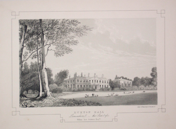 Euxton Hall, The Seat of William Ince Anderton, Esq