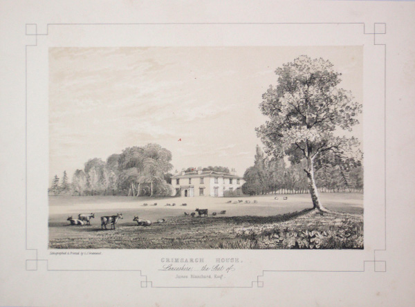 Grimsargh House, The Seat of James Blanchard, Esq