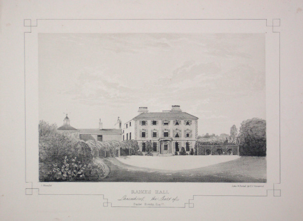Raikes Hall, The Seat of Daniel Hornby, Esq