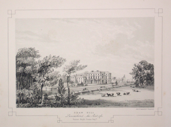 Shaw Hill, the Seat of Thomas Bright Crosse Esq