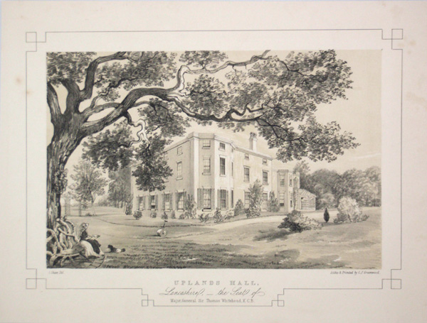 Uplands Hall, The Seat of Major General Sir Thomas Whitehead, K C B