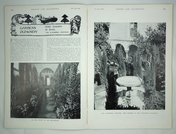 The Alhambra, Granada (Gardens)