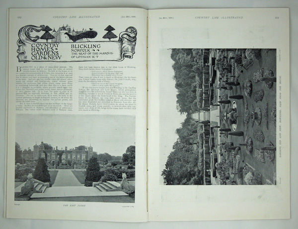 Blickling, The Seat of The Marquis of Lothian, K. T.