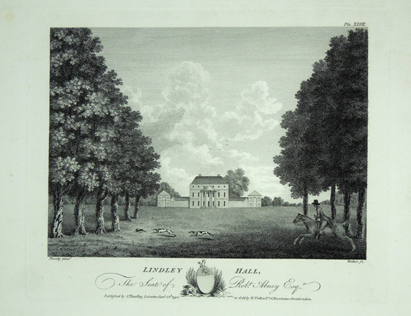 Lindley Hall, The Seat of Robert Abney Esq