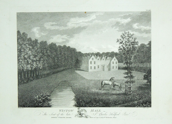 Wistow Hall, The Seat of The late Sir Charles Halford Bart