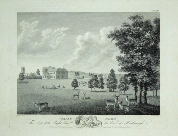 Stapleford, The Seat of The Right Honourable The Earl Harborough