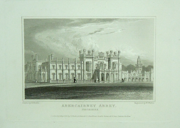 Abercairney Abbey, The Seat of James Moray,Esq