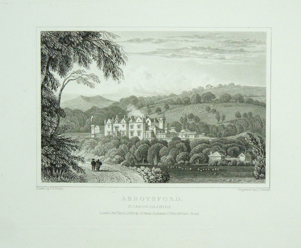 Abbotsford, The Seat of Sir Walter Scott, Bart.