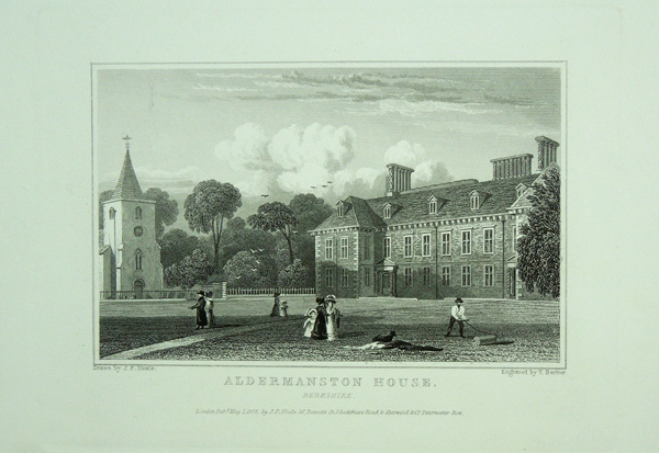 Aldermaston House, The Seat of William Congreve, Esq