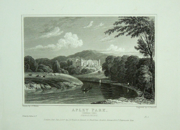 Apley Park, (General View), The Seat of Thomas Whitmore, Esq. M.P.