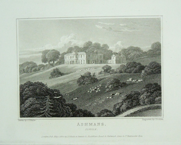 Ashmans, The Seat of The Reverend Robert Rede Rede.