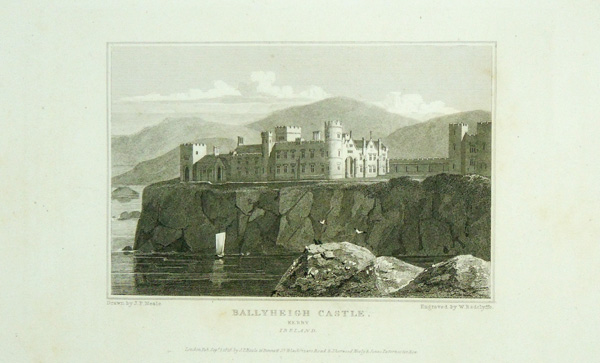 Ballyheigh Castle, The Seat of Colonel James Crosbie, M.P.