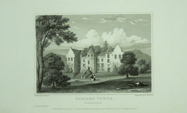 Barjarg Tower, The Seat of William F. Hunter, Esq.