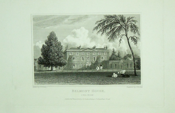 Belmont House, The Seat of Joseph Leigh, Esq.