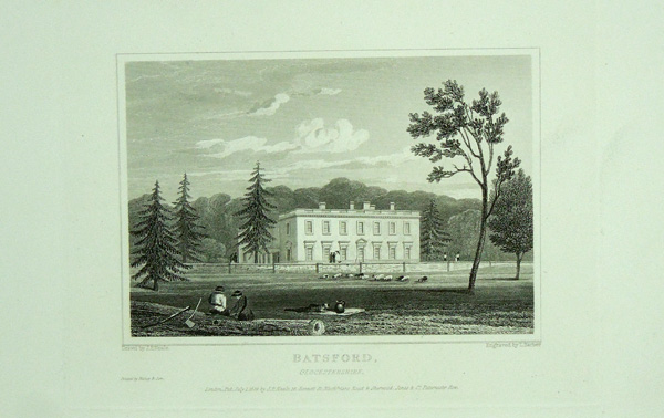 Batsford Park, The Seat of John Freeman Mitford, Lord Redesdale.