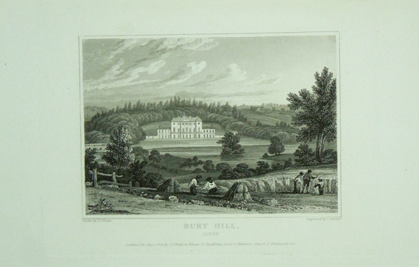 Bury Hill, The Seat of Robert Barclay, Esq.