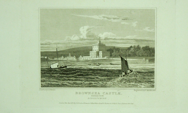 Brownsea Castle (General View) The Seat of Sir Charles Chad, Bart.