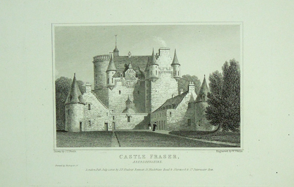 Castle Fraser, The Seat of Colonel Fraser.