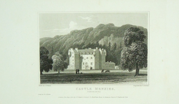 Castle Menzies, The Seat of Sir Neil Menzies, Bart.