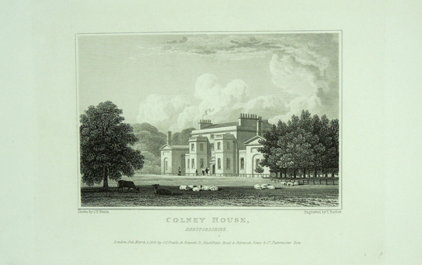 Colney House, The Seat of Patrick Haddow, Esq.