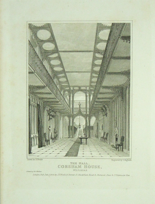 Corsham House (The Hall), The Seat of Paul Cobb Methuen, Esq.