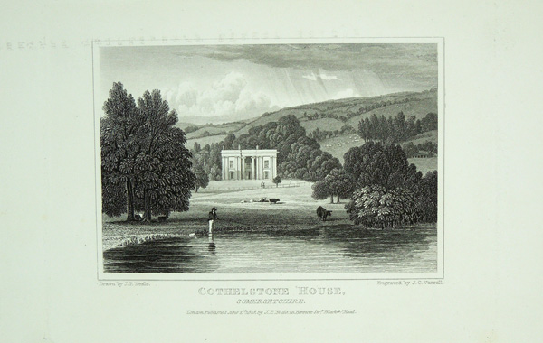 Cothelstone House, The Seat of Edward Jeffries Esdaile, Esq.