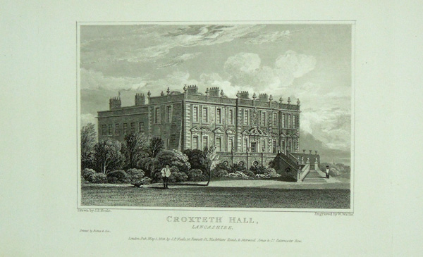 Croxteth Hall, The Seat of The Earl of Sefton, &c.