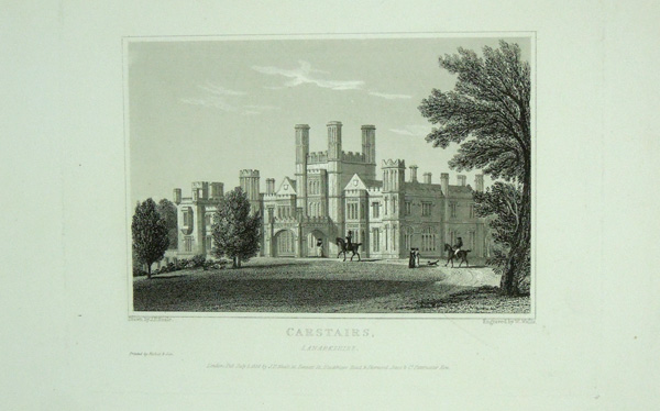Carstairs (General View), The Seat of Henry Monteith, Esq
