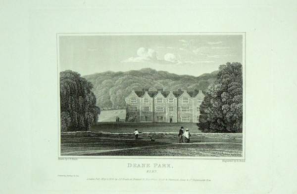 Deane Park, The Seat of Sir Henry Oxenden, Bart.