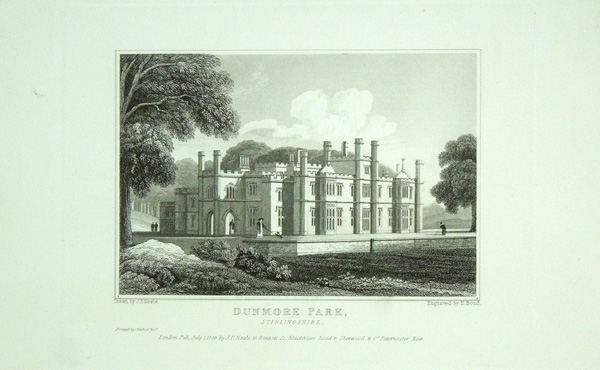 Dunmore Park, The Seat of The Earl of Dunmore.