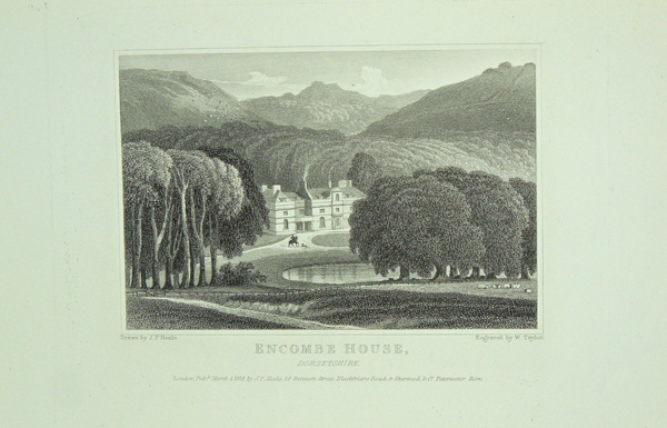 Encombe House, The Seat of The Earl of Eldon.