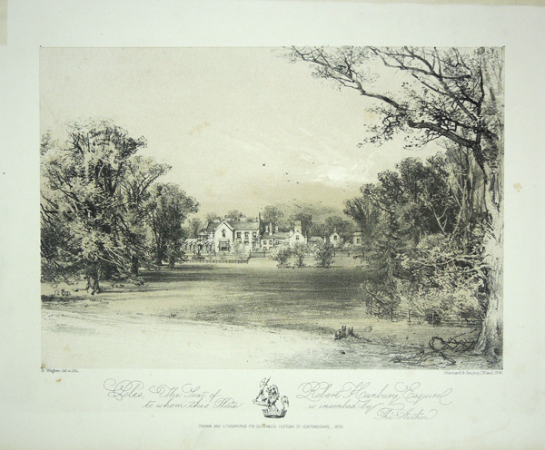 Poles (now Hanbury Manor), The Seat of Robert Hanbury, Esq
