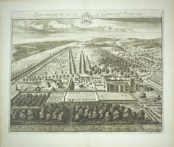 Barrington, The Seat of Edmund Bray, Esq