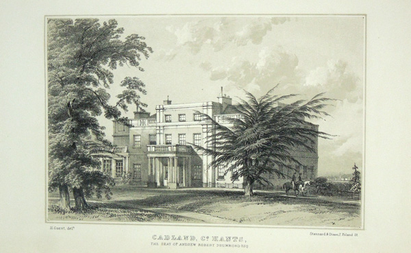 Cadland House, The Seat of Andrew Robert Drummond, Esq.
