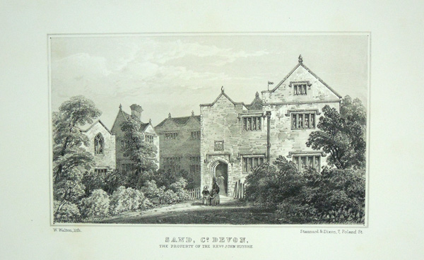 Sand, The Property of the Rev John Huyshe.
