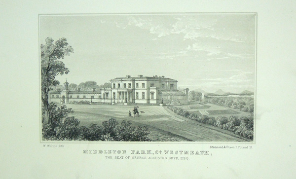 Middleton Park, The Seat of George Augustus Boyd, Esq.