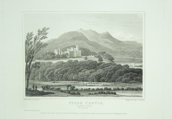 Flesk Castle (General View), The Seat of John Coltsmann, Esq.