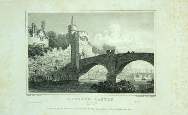 Glenarm Castle, The Seat of Edmund M'Donnell Esq and The Right Hon. Anne Catherine Countess of Antrim.