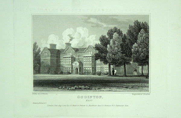 Godinton, The Seat of Nicolas Roundell Toke, Esq.