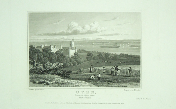 Gyrn ( north east view), The Seat of John Douglas, Esq.