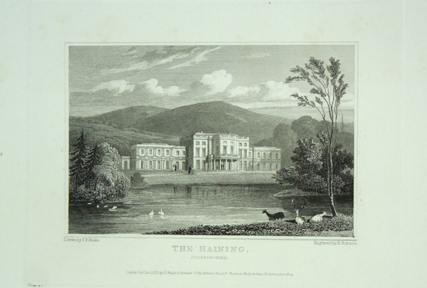 The Haining, The Seat of John Pringle, Esq, of Clifton.