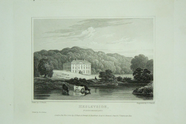 Hesleyside, The Seat of William J. Charlton, Esq.