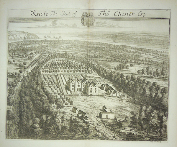 Knole, The Seat of Thomas Chester, Esq
