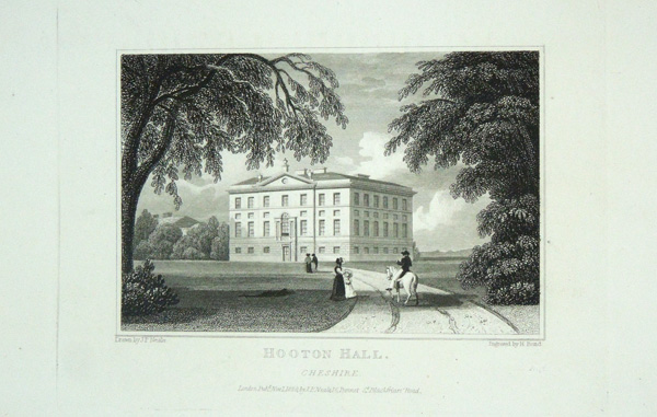Hooton Hall, The Seat of Sir Thomas Stanley Massey Stanley, Bart.