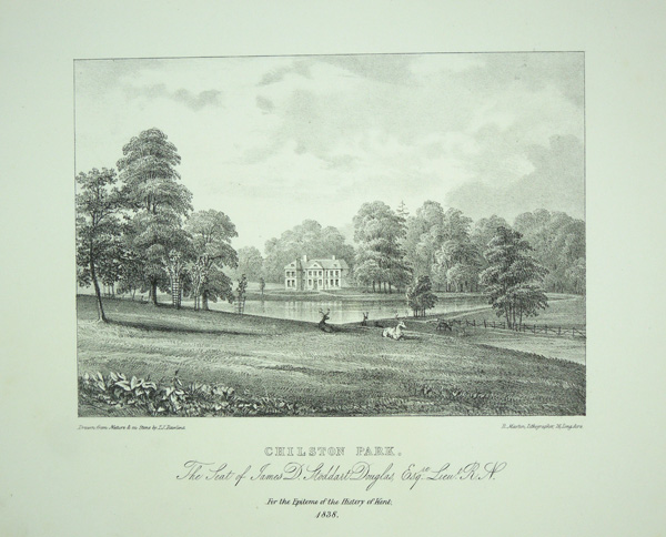 Chilston Park, The Seat of James D. Stoddart Douglas, Esq. Lieut. R. N.