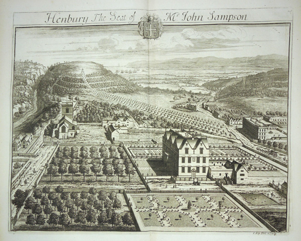 Henbury, the Seat of Mr John Sampson
