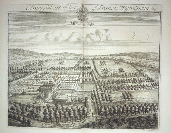 Clower Wall, the Seat of Frances Wyndham, Esq