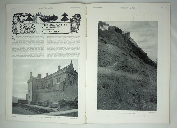 Stirling Castle, The Property of The Crown.